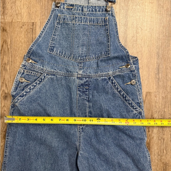 Y2K St. John’s Bay Denim Straight Leg Bib Overalls - Picture 5 of 15